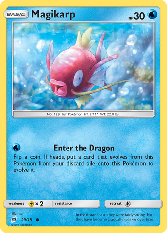 Pokemon | Magikarp (29/181) [Sun & Moon: Team Up] | The Nerd Merchant