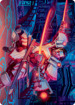 Magic | Isshin, Two Heavens as One 1 Art Card [Kamigawa: Neon Dynasty Art Series] | The Nerd Merchant