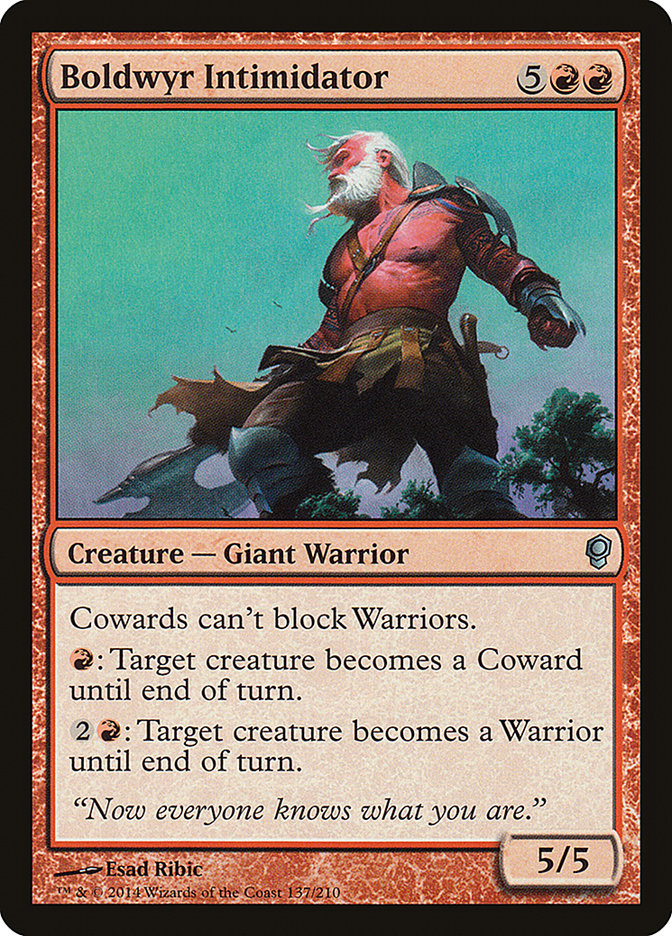 Magic | Boldwyr Intimidator [Conspiracy] | The Nerd Merchant