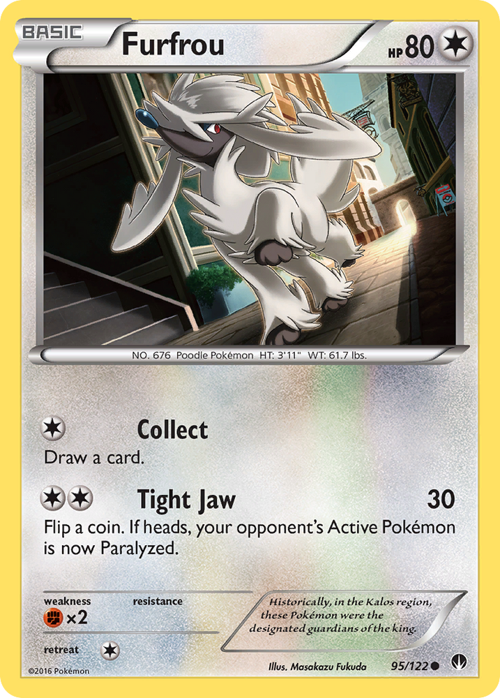 Pokemon | Furfrou (95/122) [XY: BREAKpoint] | The Nerd Merchant