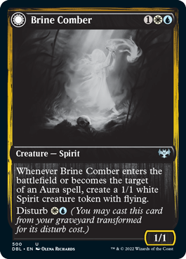 Magic | Brine Comber // Brinebound Gift [Innistrad: Double Feature] | The Nerd Merchant