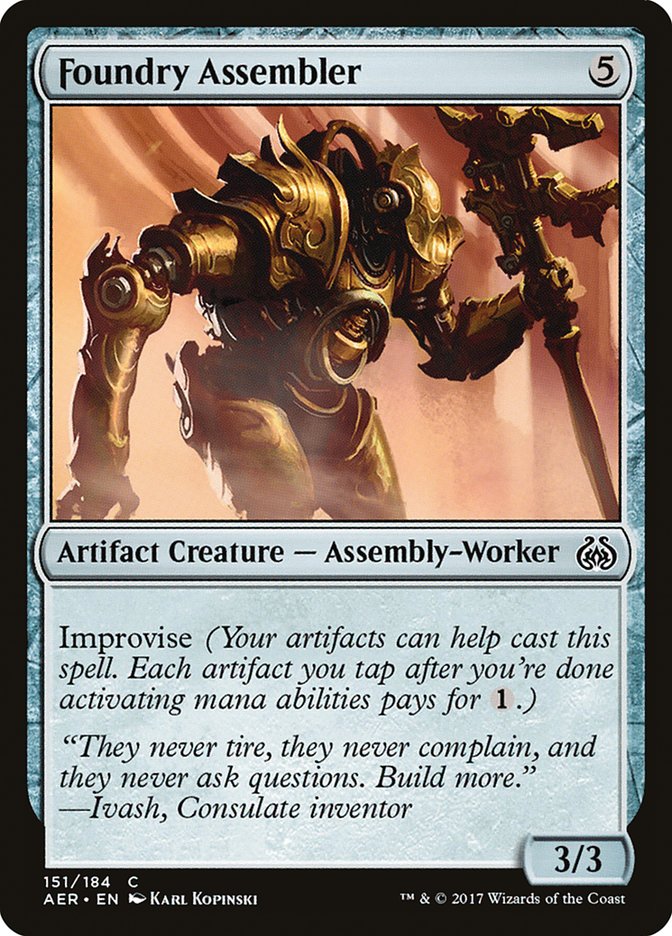 Magic | Foundry Assembler [Aether Revolt] | The Nerd Merchant