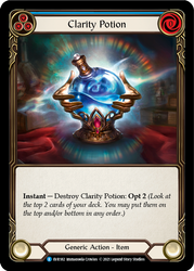 Flesh and Blood TCG | Clarity Potion [EVR182] (Everfest)  1st Edition Cold Foil | The Nerd Merchant