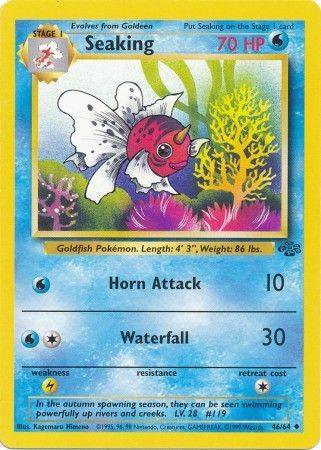 Pokemon | Seaking (46/64) [Jungle Unlimited] | The Nerd Merchant