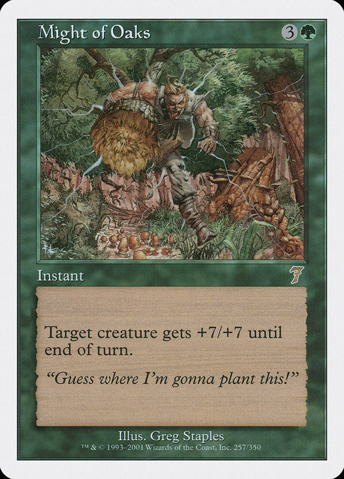 Magic | Might of Oaks [Seventh Edition] | The Nerd Merchant