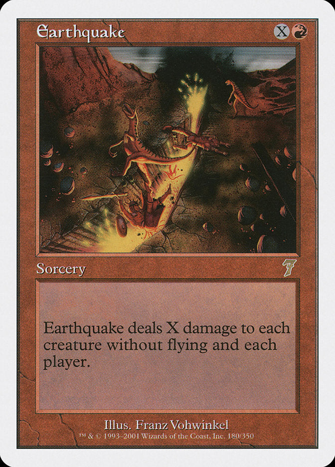 Magic | Earthquake [Seventh Edition] | The Nerd Merchant