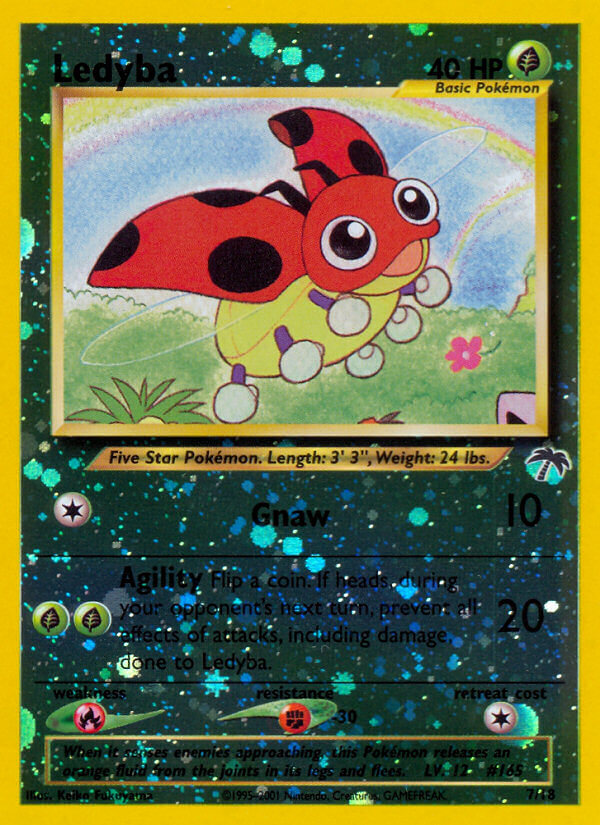 Pokemon | Ledyba (7/18) [Southern Islands] | The Nerd Merchant
