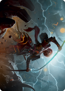 Magic | Raiyuu, Storm's Edge Art Card [Kamigawa: Neon Dynasty Art Series] | The Nerd Merchant