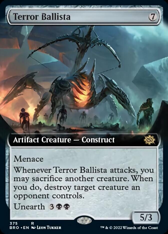 Magic | Terror Ballista (Extended Art) [The Brothers' War] | The Nerd Merchant
