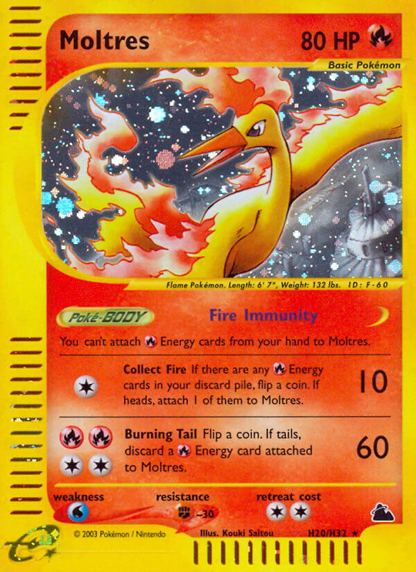 Pokemon | Moltres (H20/H32) [Skyridge] | The Nerd Merchant