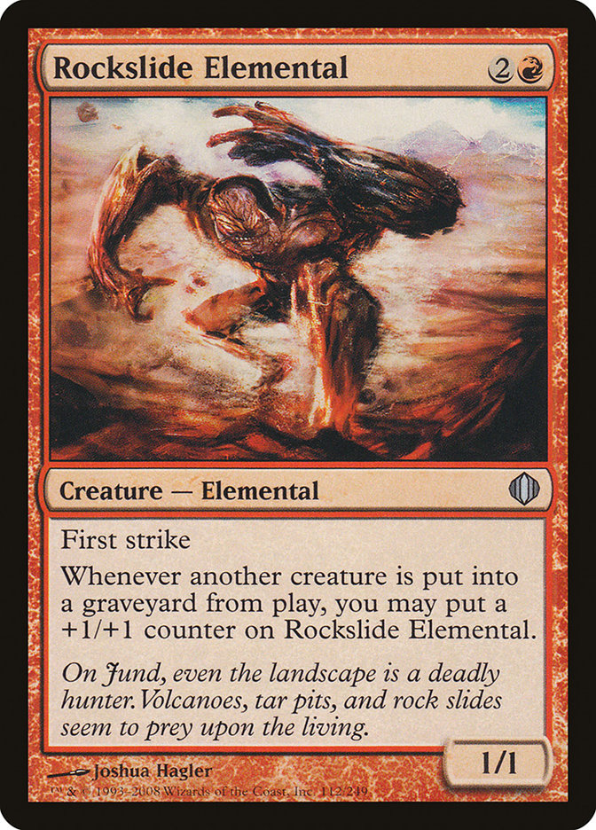 Magic | Rockslide Elemental [Shards of Alara] | The Nerd Merchant