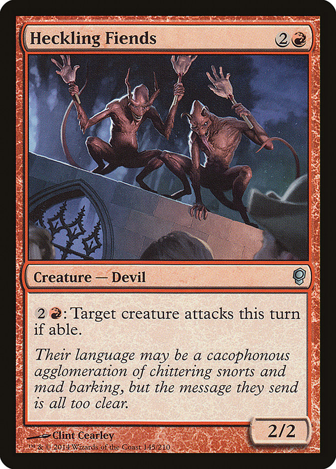 Magic | Heckling Fiends [Conspiracy] | The Nerd Merchant