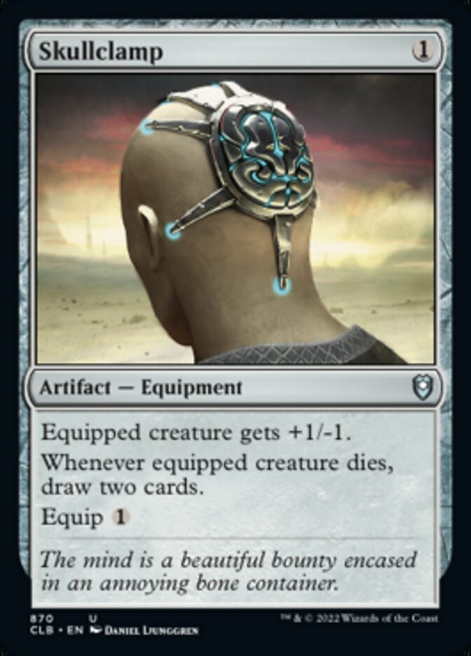 Skullclamp [Commander Legends: Battle for Baldur's Gate]