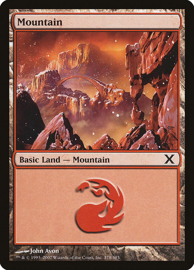 Magic | Mountain (378) [Tenth Edition] | The Nerd Merchant