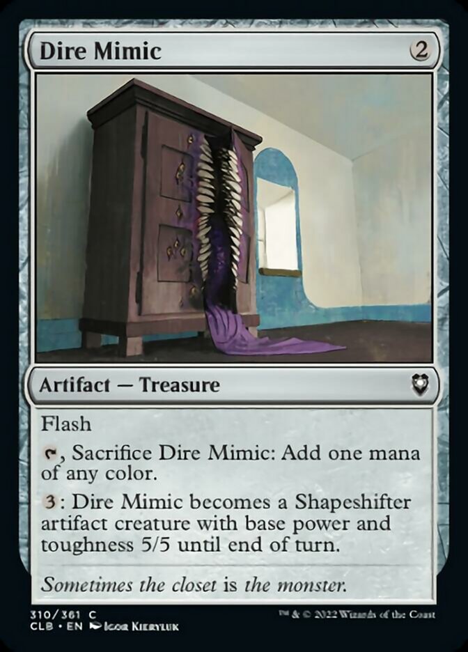 Magic | Dire Mimic [Commander Legends: Battle for Baldur's Gate] | The Nerd Merchant