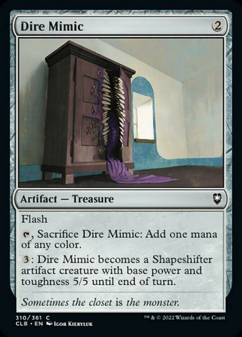 Magic | Dire Mimic [Commander Legends: Battle for Baldur's Gate] | The Nerd Merchant