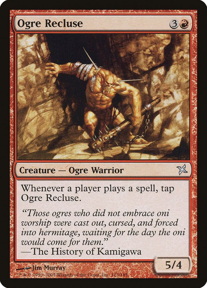 Magic | Ogre Recluse [Betrayers of Kamigawa] | The Nerd Merchant