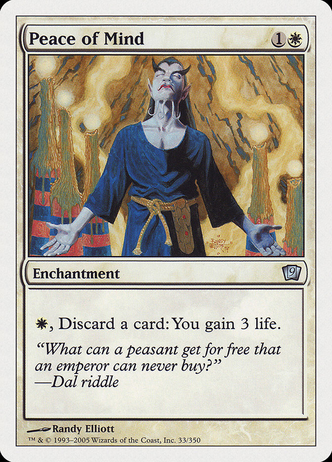 Magic | Peace of Mind [Ninth Edition] | The Nerd Merchant