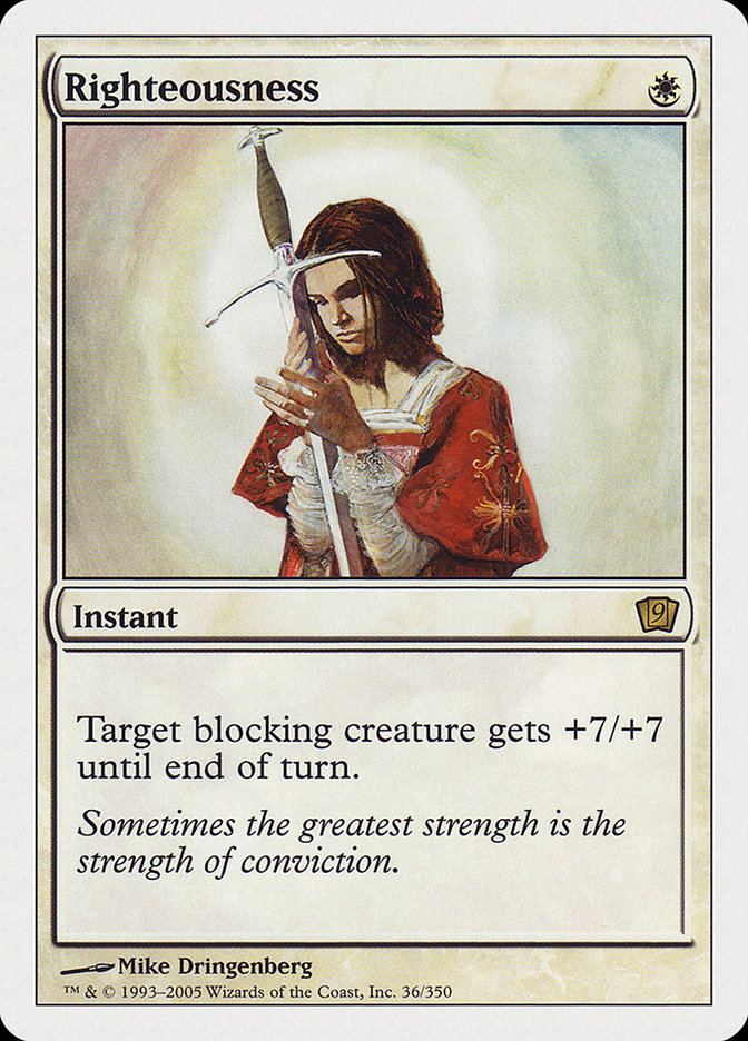 Magic | Righteousness [Ninth Edition] | The Nerd Merchant