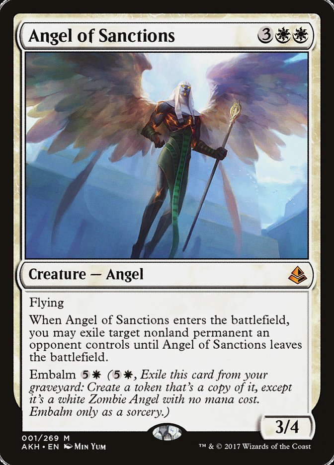 Magic | Angel of Sanctions [Amonkhet] | The Nerd Merchant