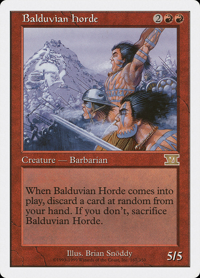 Magic | Balduvian Horde [Classic Sixth Edition] | The Nerd Merchant