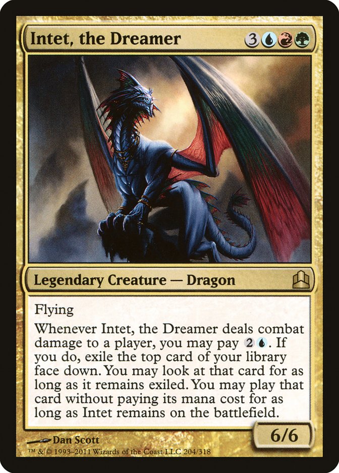 Magic | Intet, the Dreamer [Commander 2011] | The Nerd Merchant