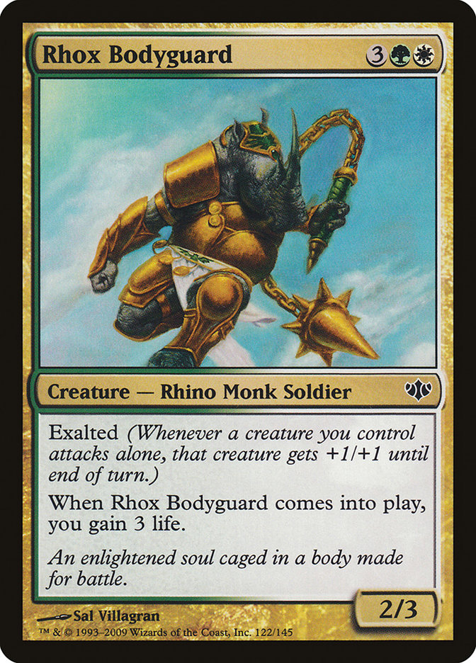 Magic | Rhox Bodyguard [Conflux] | The Nerd Merchant