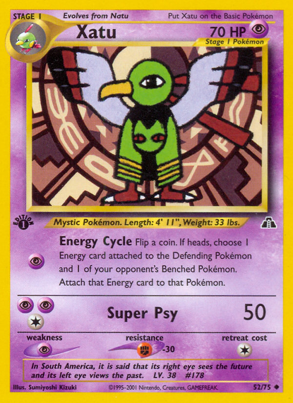 Pokemon | Xatu (52/75) [Neo Discovery 1st Edition] | The Nerd Merchant