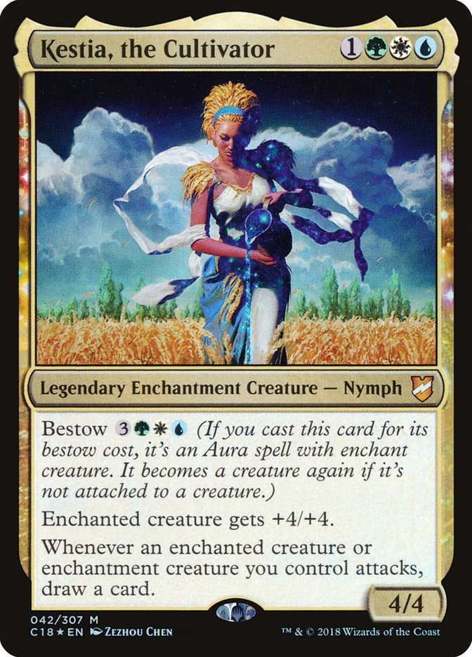 Magic | Kestia, the Cultivator [Commander 2018] | The Nerd Merchant