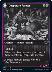 Magic | Desperate Farmer // Depraved Harvester [Innistrad: Double Feature] | The Nerd Merchant