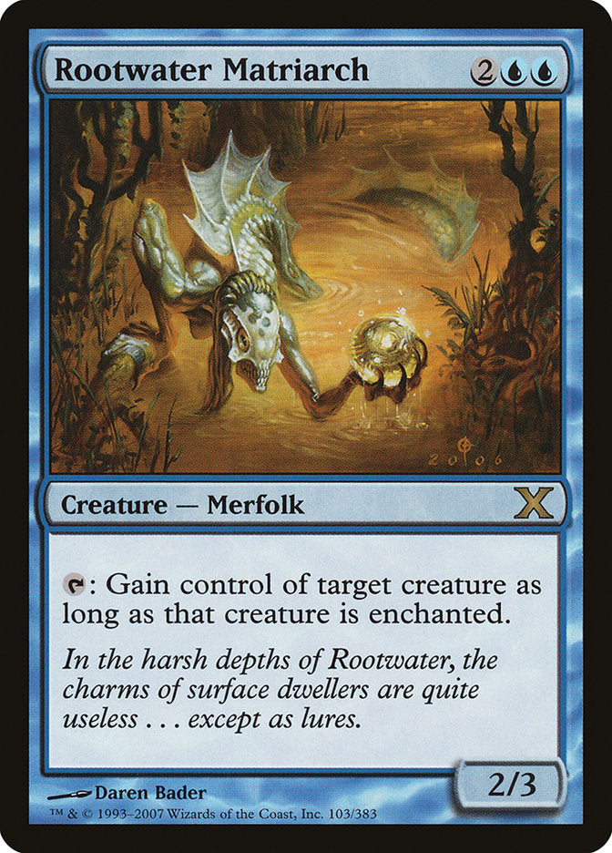 Magic | Rootwater Matriarch [Tenth Edition] | The Nerd Merchant