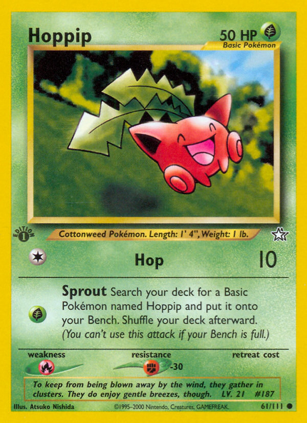 Pokemon | Hoppip (61/111) [Neo Genesis 1st Edition] | The Nerd Merchant