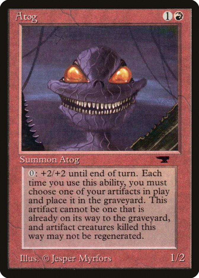 Magic | Atog (Misprinted) [Antiquities] | The Nerd Merchant