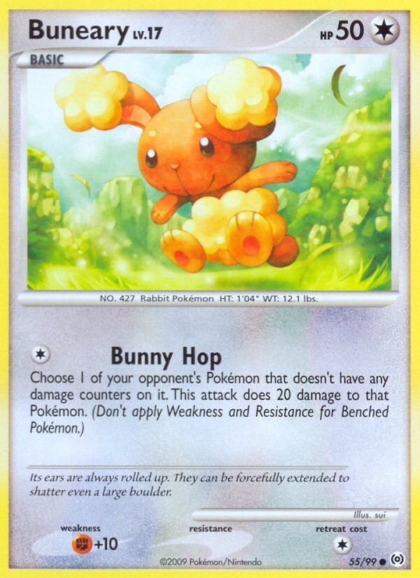 Pokemon | Buneary (55/99) [Platinum: Arceus] | The Nerd Merchant