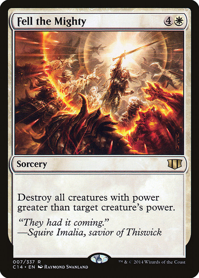 Magic | Fell the Mighty [Commander 2014] | The Nerd Merchant