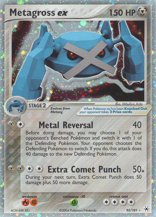 Pokemon | Metagross ex (95/101) [EX: Hidden Legends] | The Nerd Merchant