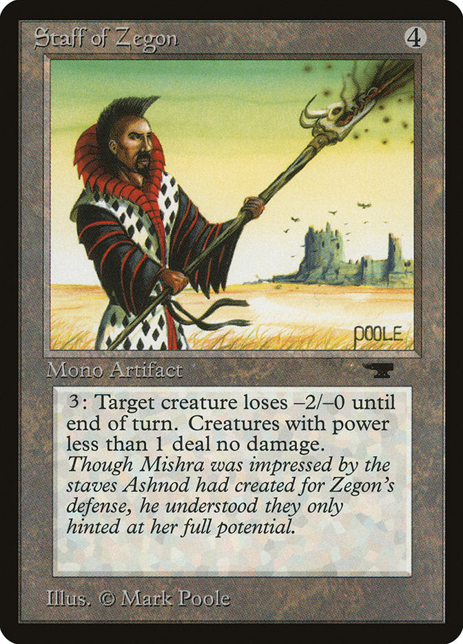 Magic | Staff of Zegon [Antiquities] | The Nerd Merchant