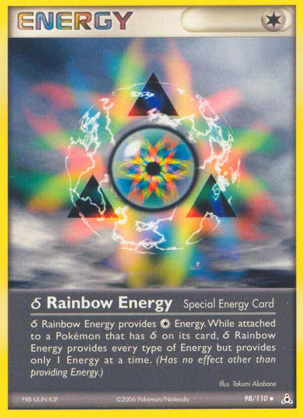 Pokemon | Rainbow Energy (98/110) (Delta Species) [EX: Holon Phantoms] | The Nerd Merchant
