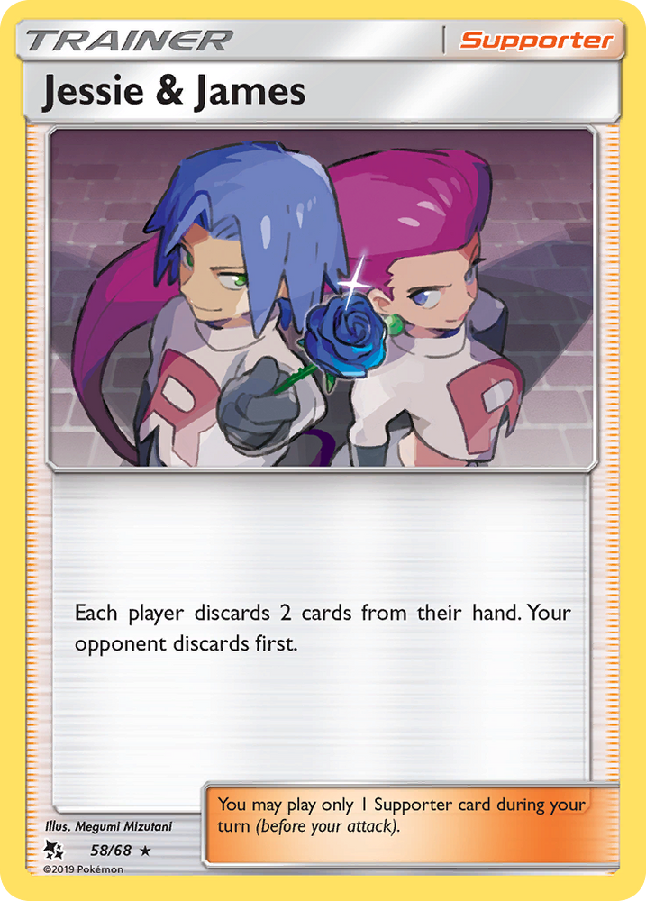 Pokemon | Jessie & James (58/68) [Sun & Moon: Hidden Fates] | The Nerd Merchant
