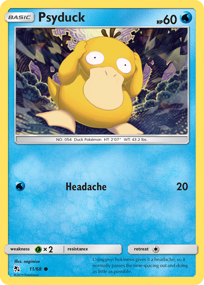Pokemon | Psyduck (11/68) [Sun & Moon: Hidden Fates] | The Nerd Merchant