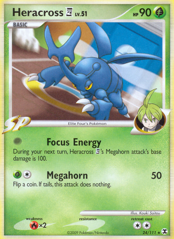 Pokemon | Heracross (24/111) [Platinum: Rising Rivals] | The Nerd Merchant