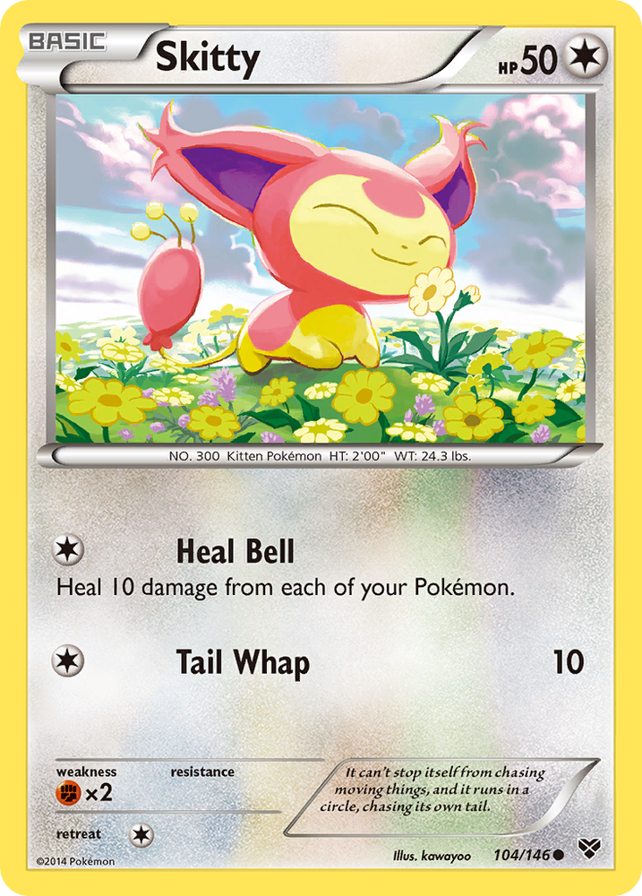 Pokemon | Skitty (104/146) [XY: Base Set] | The Nerd Merchant