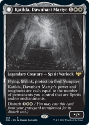 Magic | Katilda, Dawnhart Martyr // Katilda's Rising Dawn [Innistrad: Double Feature] | The Nerd Merchant