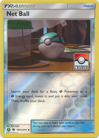 Pokemon | Net Ball (187a/214) (League Promo) [Sun & Moon: Lost Thunder] | The Nerd Merchant