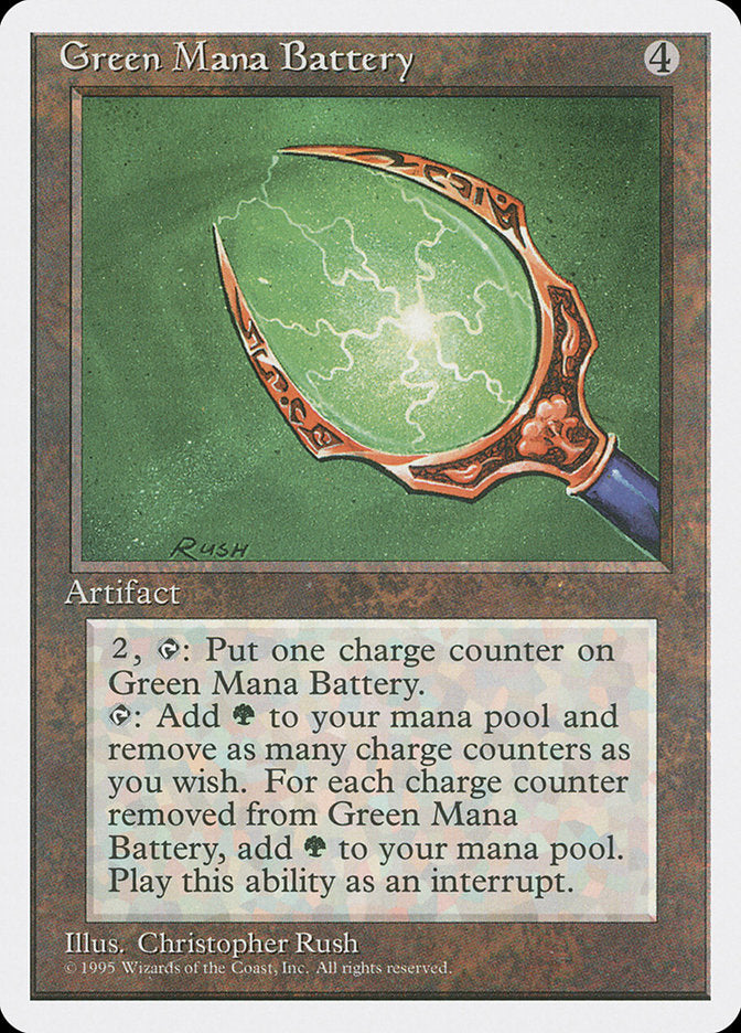 Magic | Green Mana Battery [Fourth Edition] | The Nerd Merchant