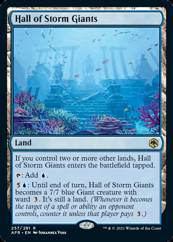 Magic | Hall of Storm Giants [Dungeons & Dragons: Adventures in the Forgotten Realms] | The Nerd Merchant