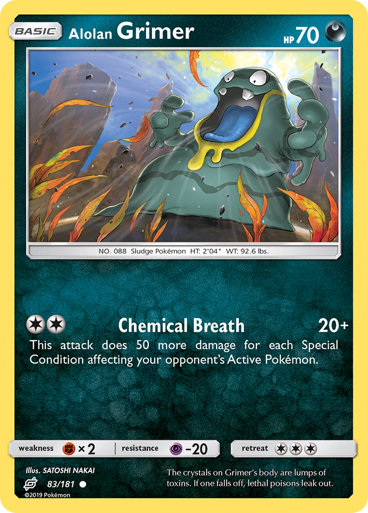 Pokemon | Alolan Grimer (83/181) [Sun & Moon: Team Up] | The Nerd Merchant