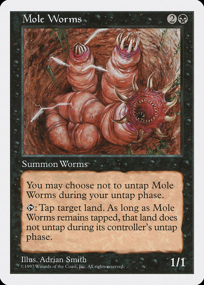 Magic | Mole Worms [Fifth Edition] | The Nerd Merchant