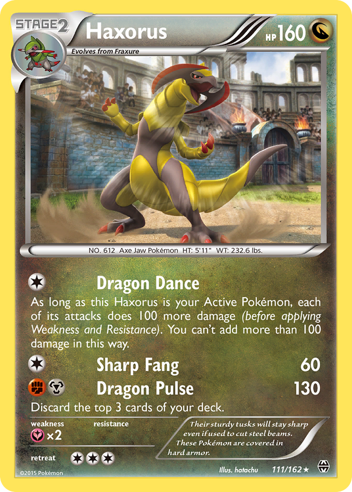 Pokemon | Haxorus (111/162) [XY: BREAKthrough] | The Nerd Merchant