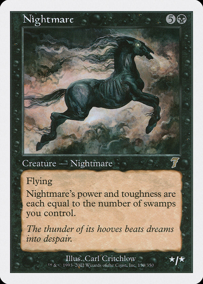Magic | Nightmare [Seventh Edition] | The Nerd Merchant